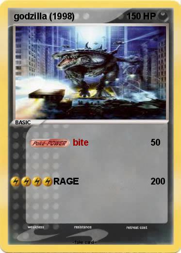 Pokemon godzilla (1998)
