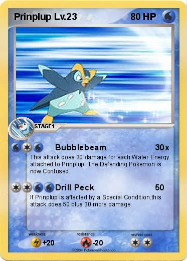 Pokemon Prinplup Lv.23