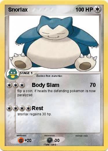 Pokemon Snorlax