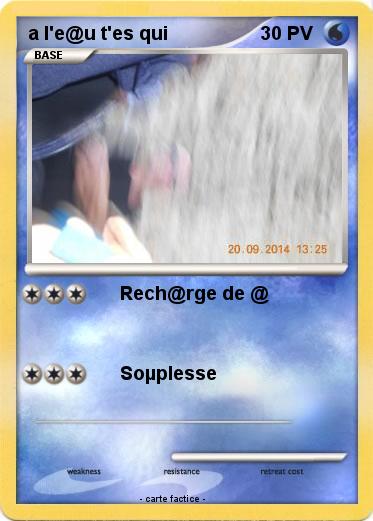 Pokemon a l'e@u t'es qui