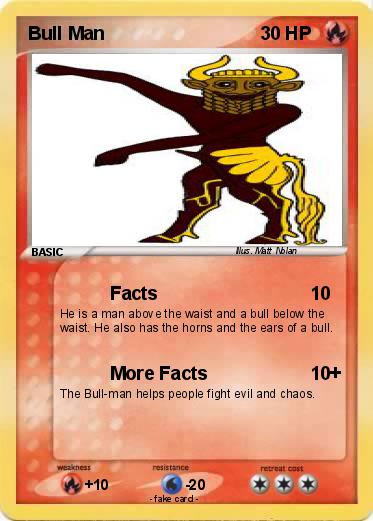 Pokemon Bull Man