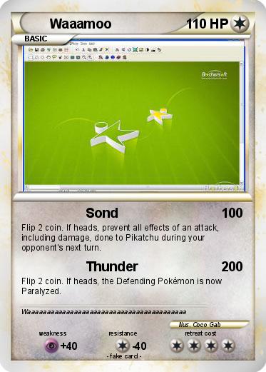 Pokemon Waaamoo