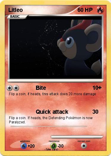 Pokemon Litleo