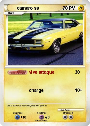 Pokemon camaro ss
