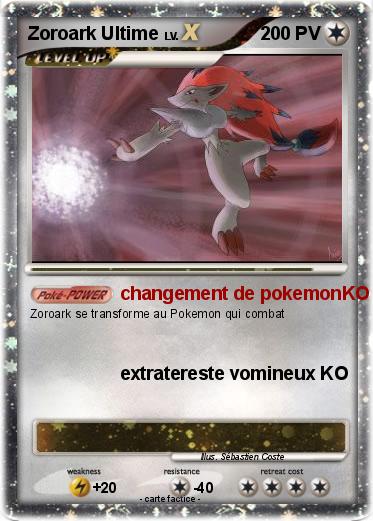 Pokemon Zoroark Ultime