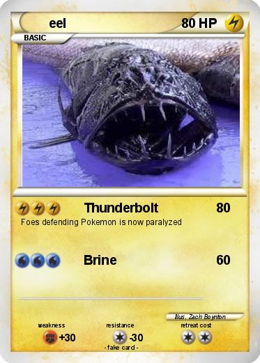 Pokemon eel