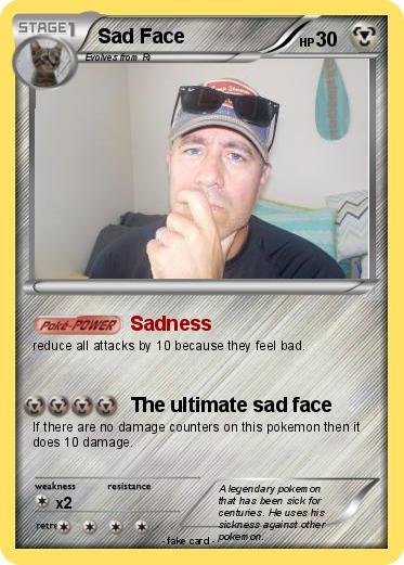 Pokemon Sad Face