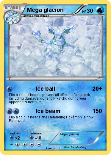 Pokemon Mega glacion