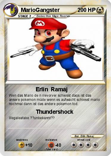 Pokemon MarioGangster