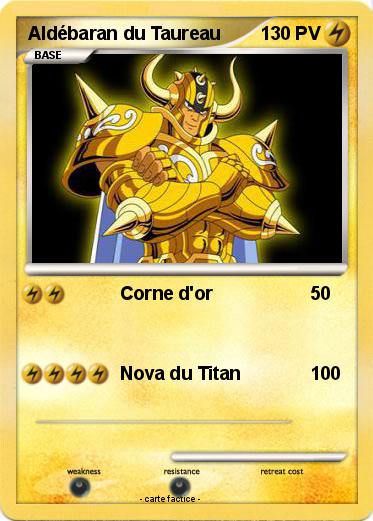 Pokemon Aldébaran du Taureau