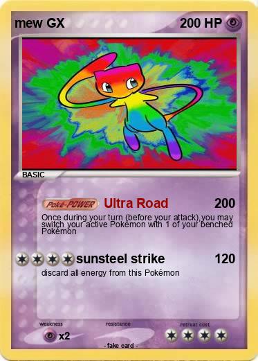 Pokemon mew GX
