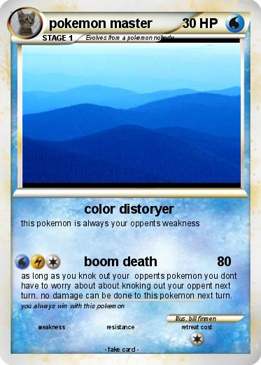 Pokemon pokemon master