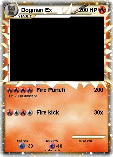 Pokemon Dogman Ex