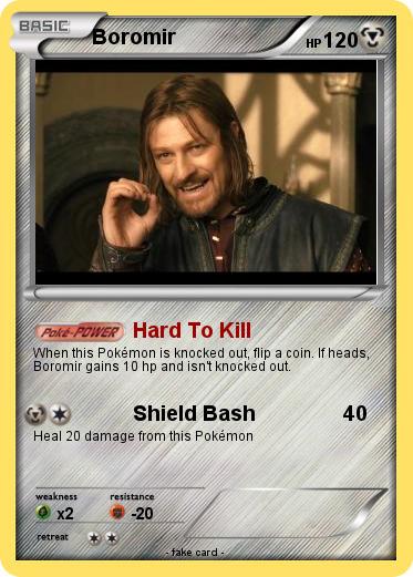 Pokemon Boromir