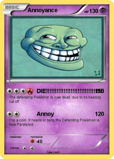 Pokemon Annoyance