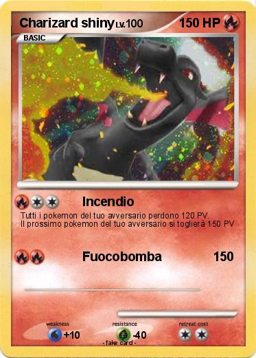 Pokemon Charizard shiny