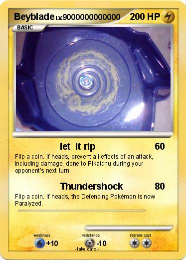 Pokemon Beyblade