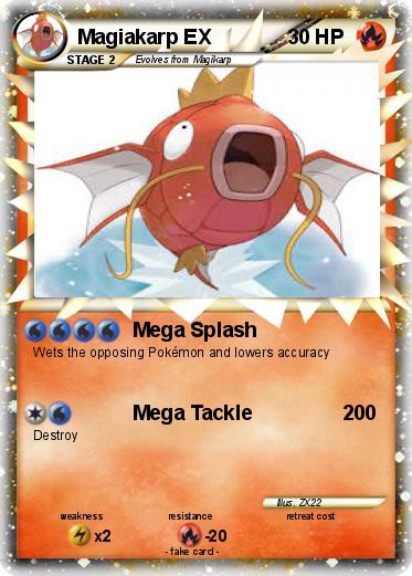 Pokemon Magiakarp EX