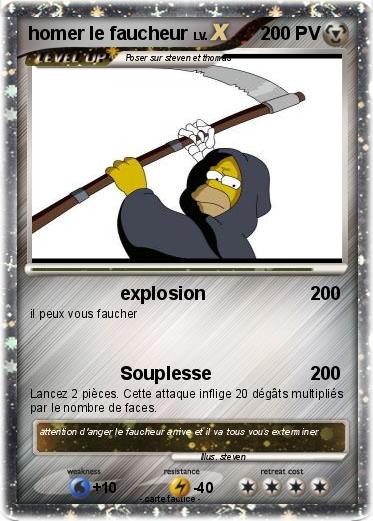 Pokemon homer le faucheur