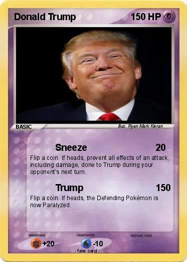 Pokemon Donald Trump