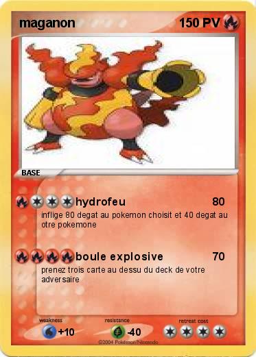 Pokemon maganon 