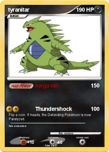 Pokemon tyranitar