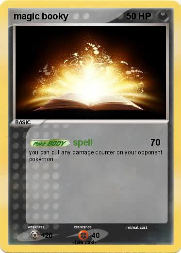 Pokemon magic booky