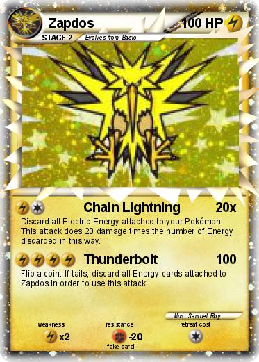 Pokemon Zapdos