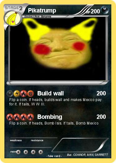 Pokemon Pikatrump