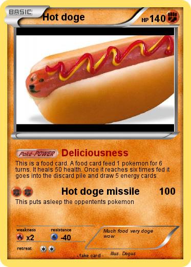 Pokemon Hot doge