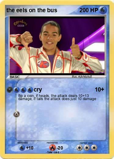 Pokemon the eels on the bus