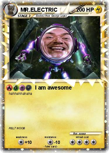 Pokemon MR.ELECTRIC