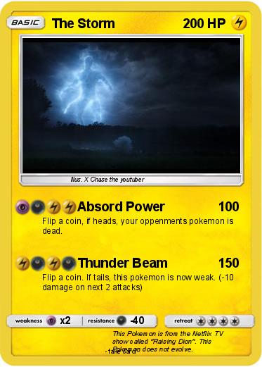 Pokemon The Storm