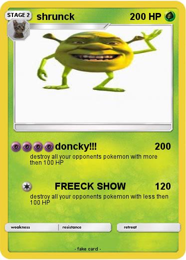 Pokemon shrunck