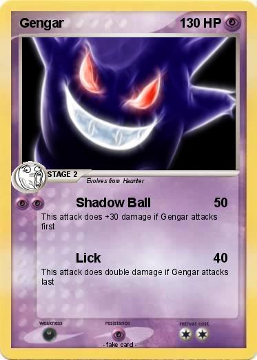 Pokemon Gengar