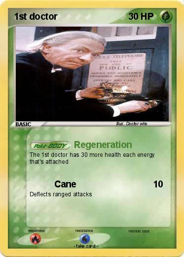 Pokemon 1st doctor