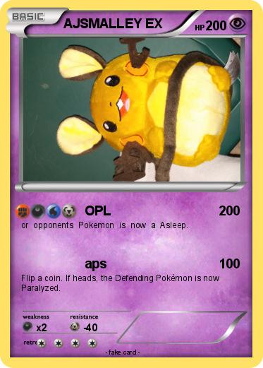 Pokemon AJSMALLEY EX