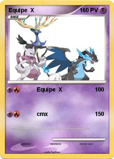 Pokemon Equipe  X