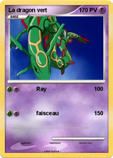 Pokemon La dragon vert