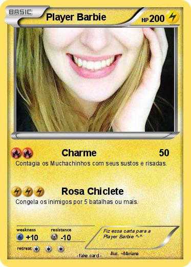 Pokemon Player Barbie