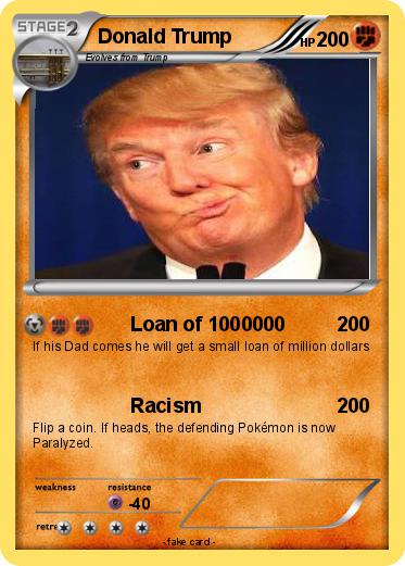 Pokemon Donald Trump