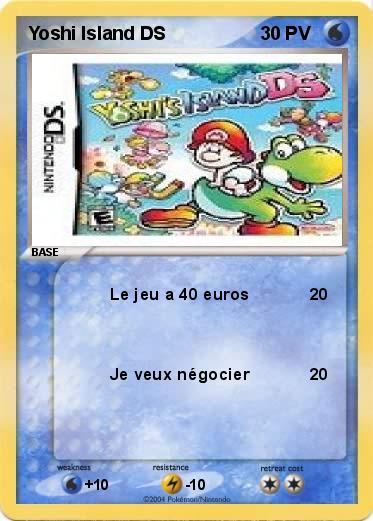 Pokemon Yoshi Island DS