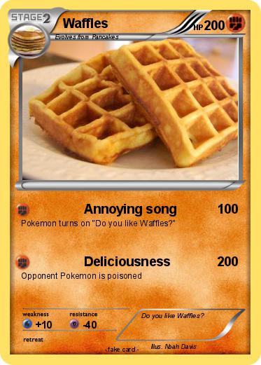Pokemon Waffles