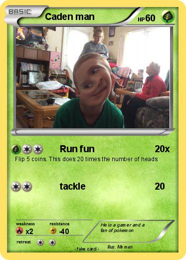 Pokemon Caden man