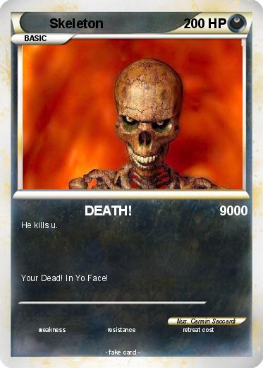 Pokemon Skeleton