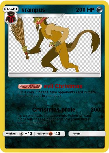 Pokemon krampus