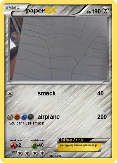 Pokemon paper