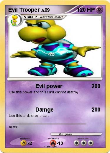 Pokemon Evil Trooper