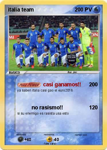 Pokemon italia team