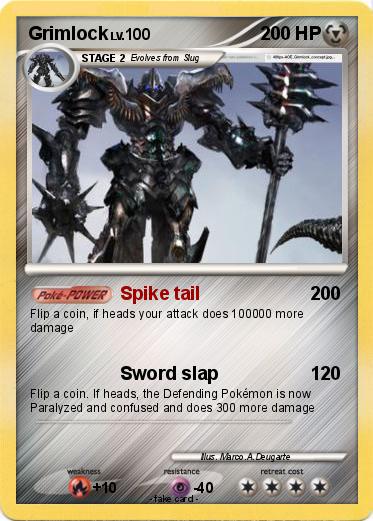 Pokemon Grimlock